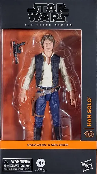 STAR WARS EPISODE IV BLACK SERIES ACTION FIGURE HAN SOLO 15 CM